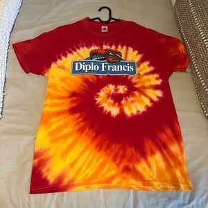 Dillion Francis Tie Dye Large T-shirt